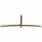 Ekena Millwork Bellingham Smooth Timber Gable Bracket, Douglas Fir, 96"W x 36"H x 3 1/2"D x 3 1/2"F, 9/12 Pitch GBW096X36X0404BEL00SDF - alternate 3